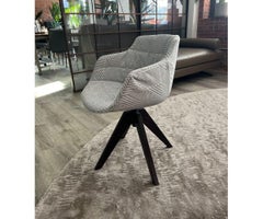 Fauteuil pivotant à 4 pieds MDF Italia par Jean-Marie Massaud