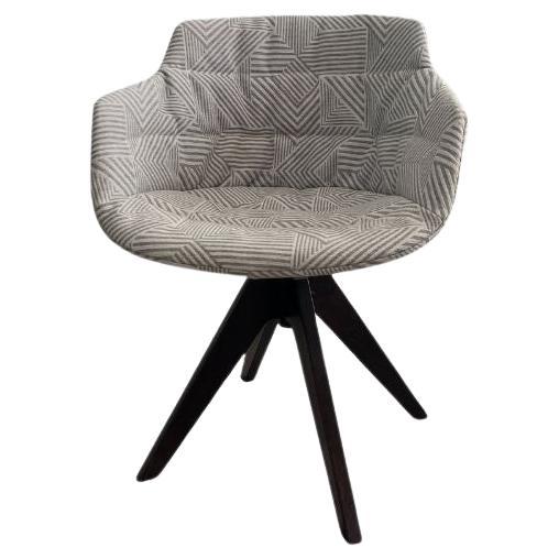 MDF Italia Flow 4-Legged Swivel Armchair by Jean Marie Massaud
