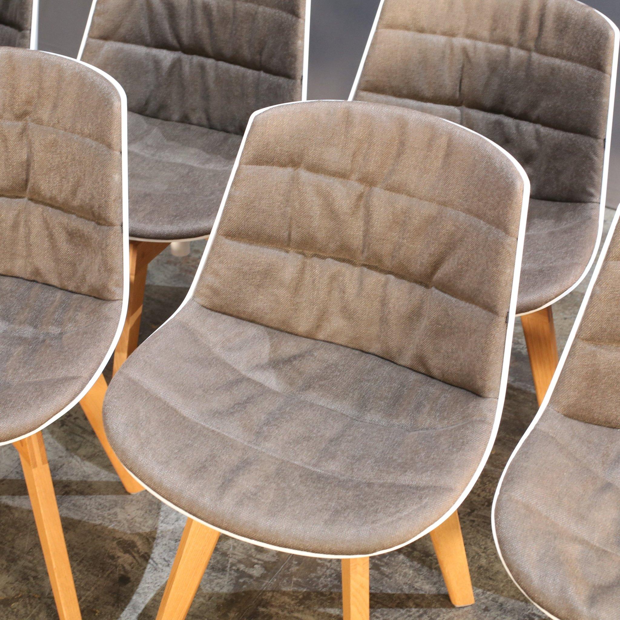 MDF Italia Flow Chair von Jean-Marie Massaud, Siebener-Set (Italienisch) im Angebot