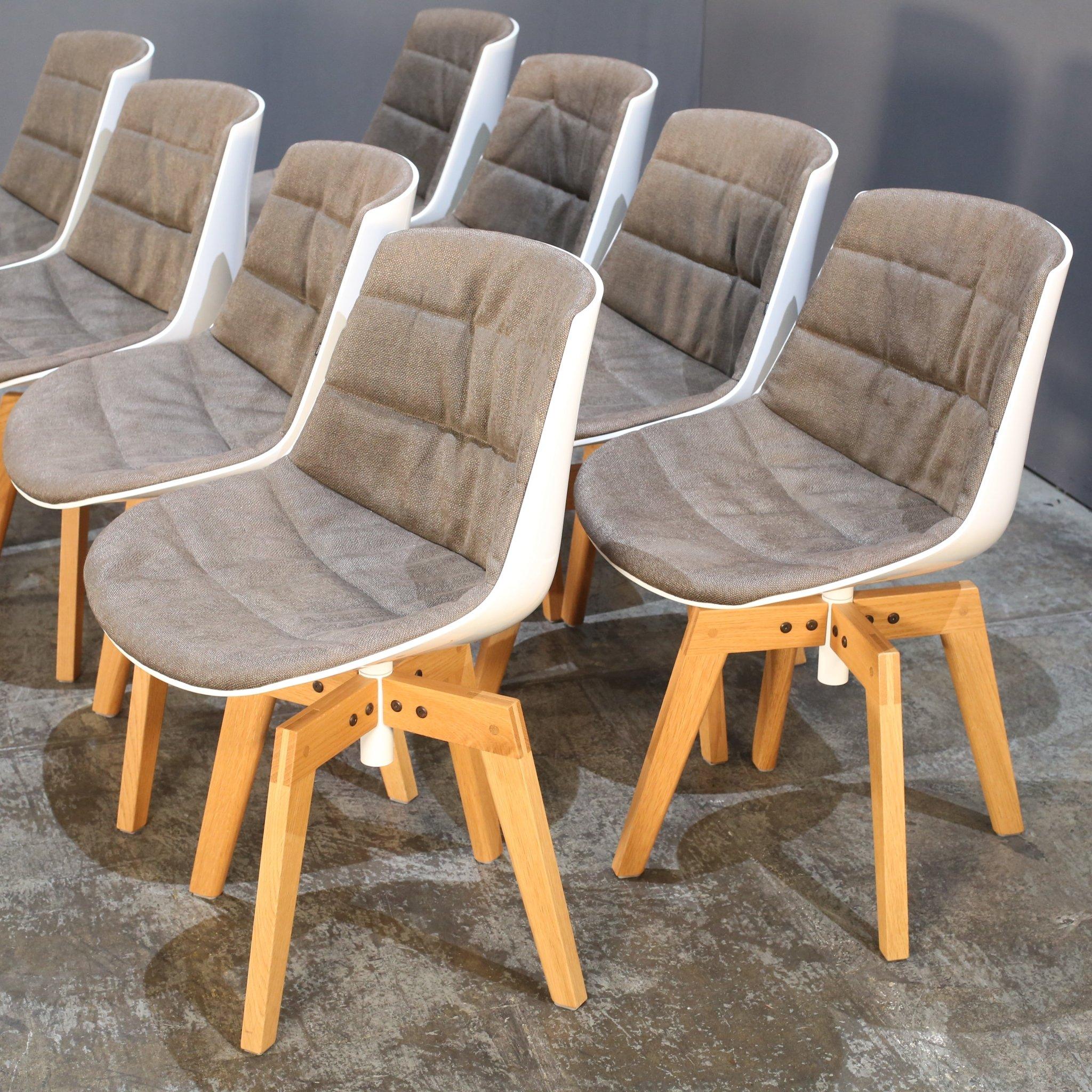 MDF Italia Flow Chair von Jean-Marie Massaud, Siebener-Set (21. Jahrhundert und zeitgenössisch) im Angebot