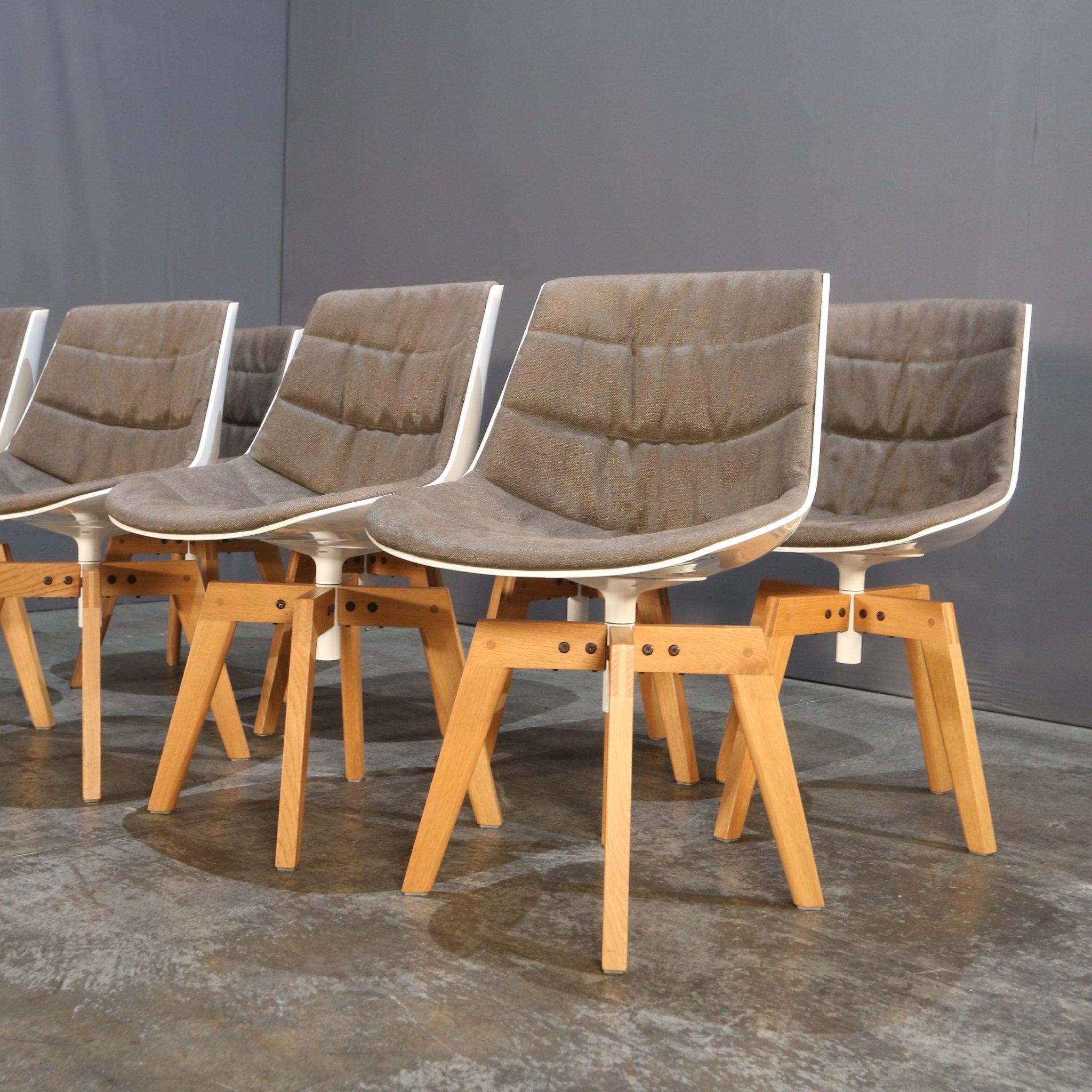 MDF Italia Flow Chair von Jean-Marie Massaud, Siebener-Set im Angebot 1