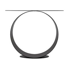 MDF Italia METODO Table basse ou de chevet ronde par Leonardo Talarico