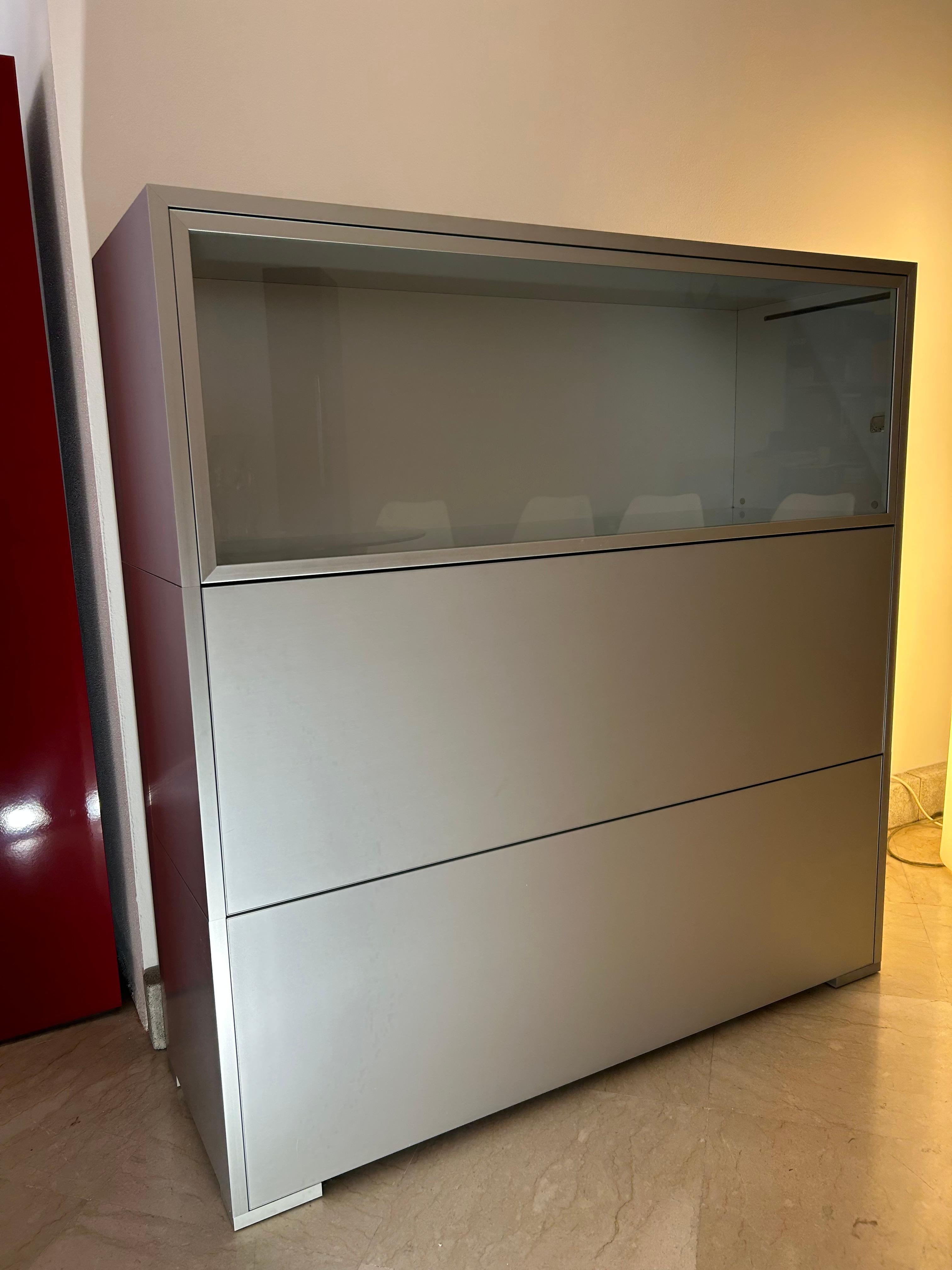MDF Italia New Case Sideboard - Design Bettoni & Fattorini For Sale 4