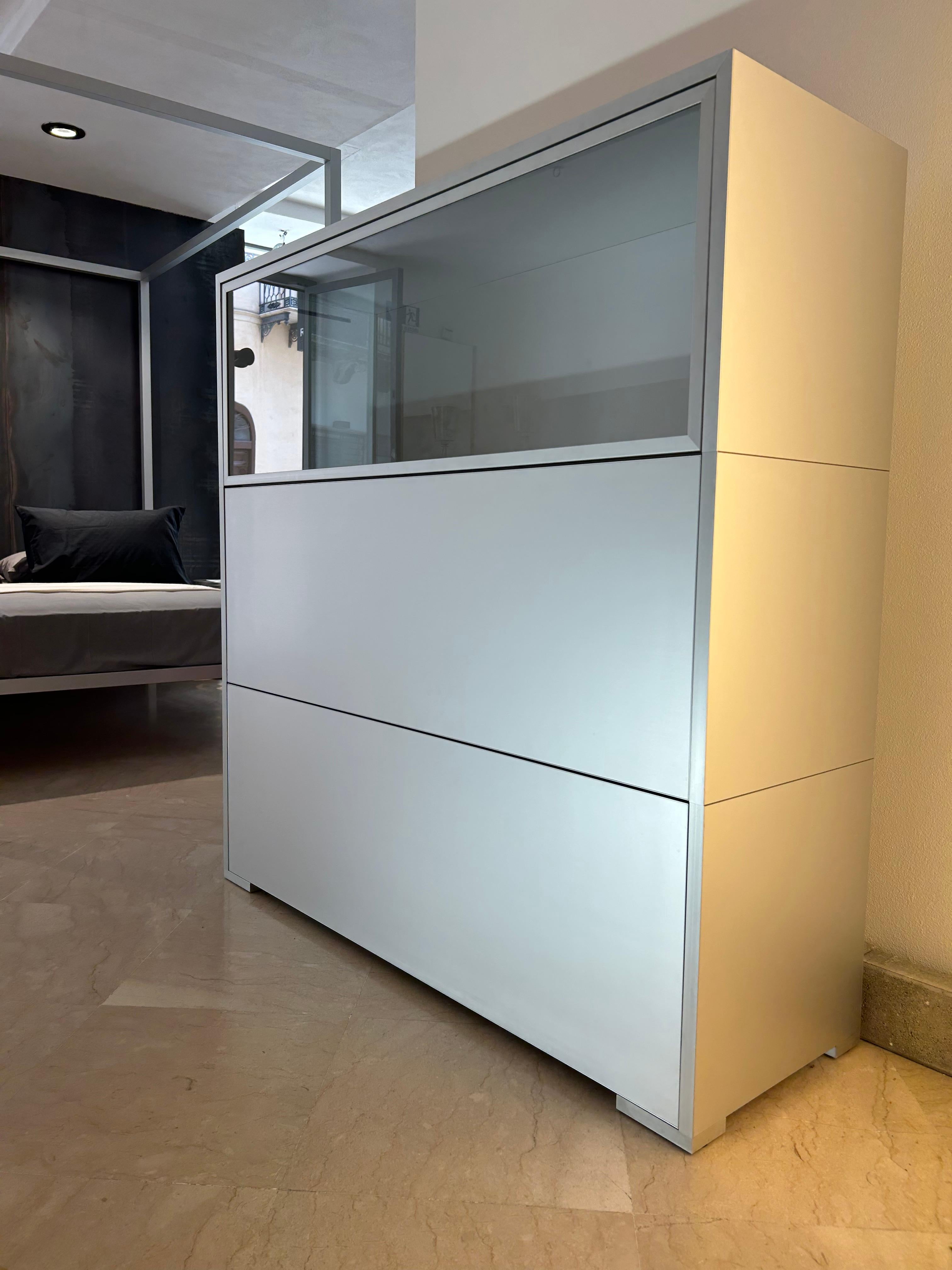 MDF Italia New Case Sideboard - Design Bettoni & Fattorini For Sale 5