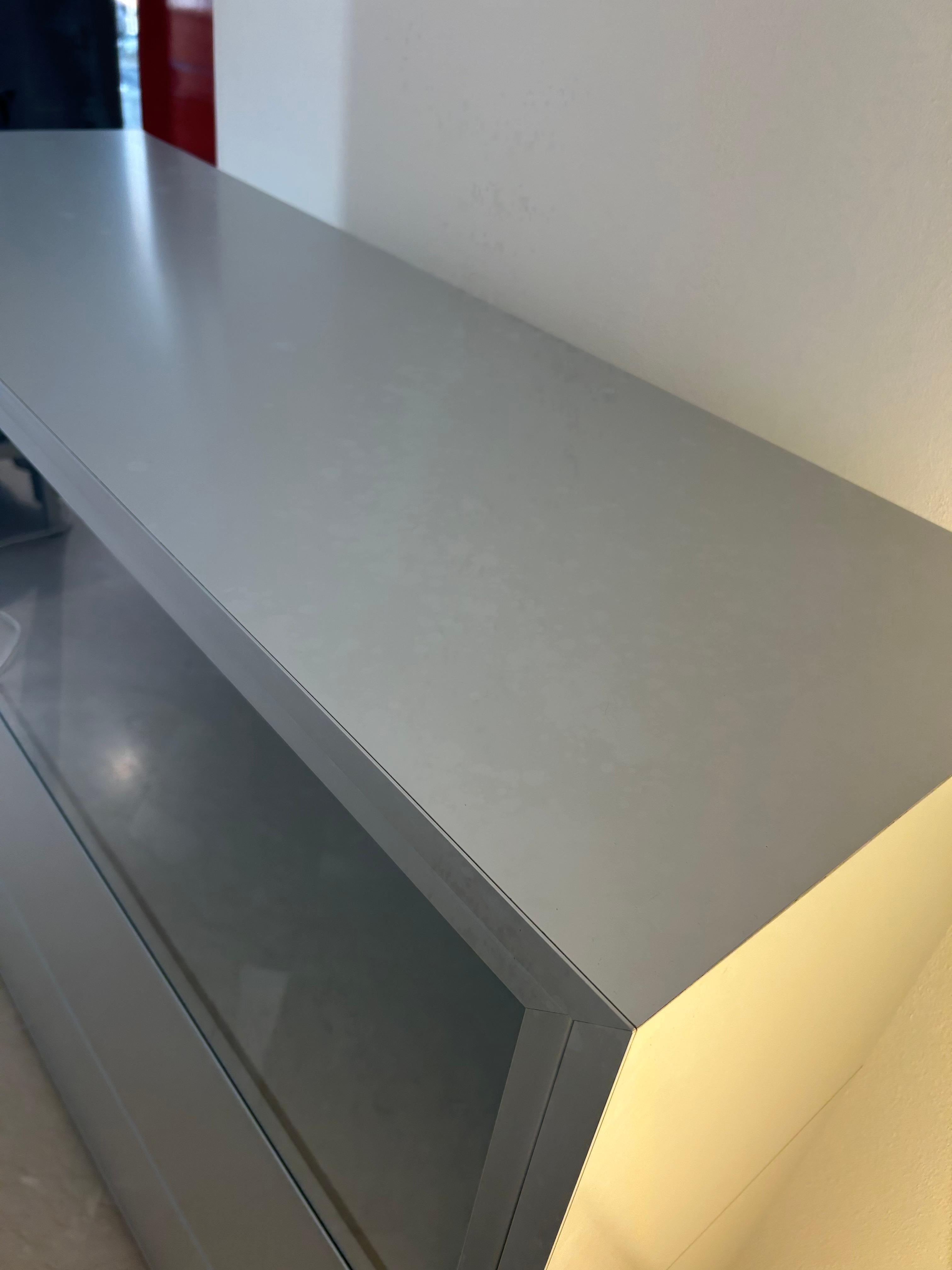 Contemporary MDF Italia New Case Sideboard - Design Bettoni & Fattorini For Sale