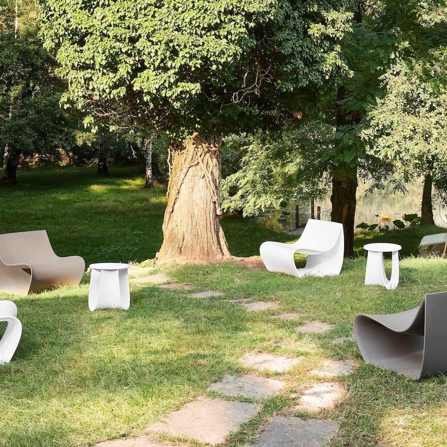 MDF Italia Outdoor or Indoor SIGN MATT chair by Piergiorgio Cazzaniga For Sale 4