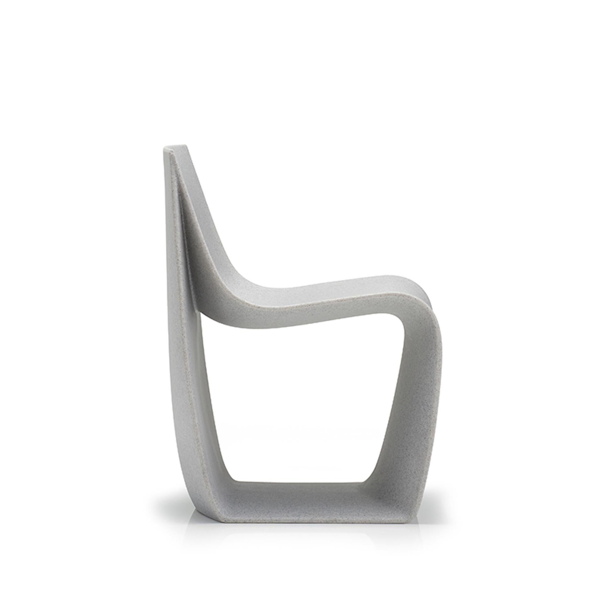 Contemporary MDF Italia Outdoor or Indoor SIGN MATT chair by Piergiorgio Cazzaniga For Sale