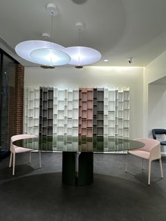 MDF Italia Set di due poltrone Achille in pelle di Jean-Marie Massaud in STOCK