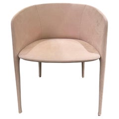 MDF Italia Set of Two Leather Achille Armchair by Jean Marie Massaud in STOCK