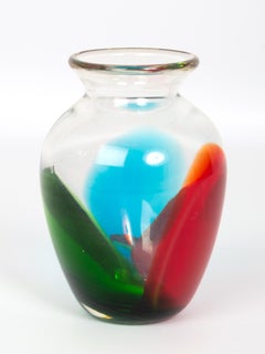 Studio Art Glass Vase C.1960