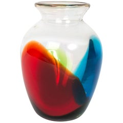 Studio Art Glass Vase C.1960