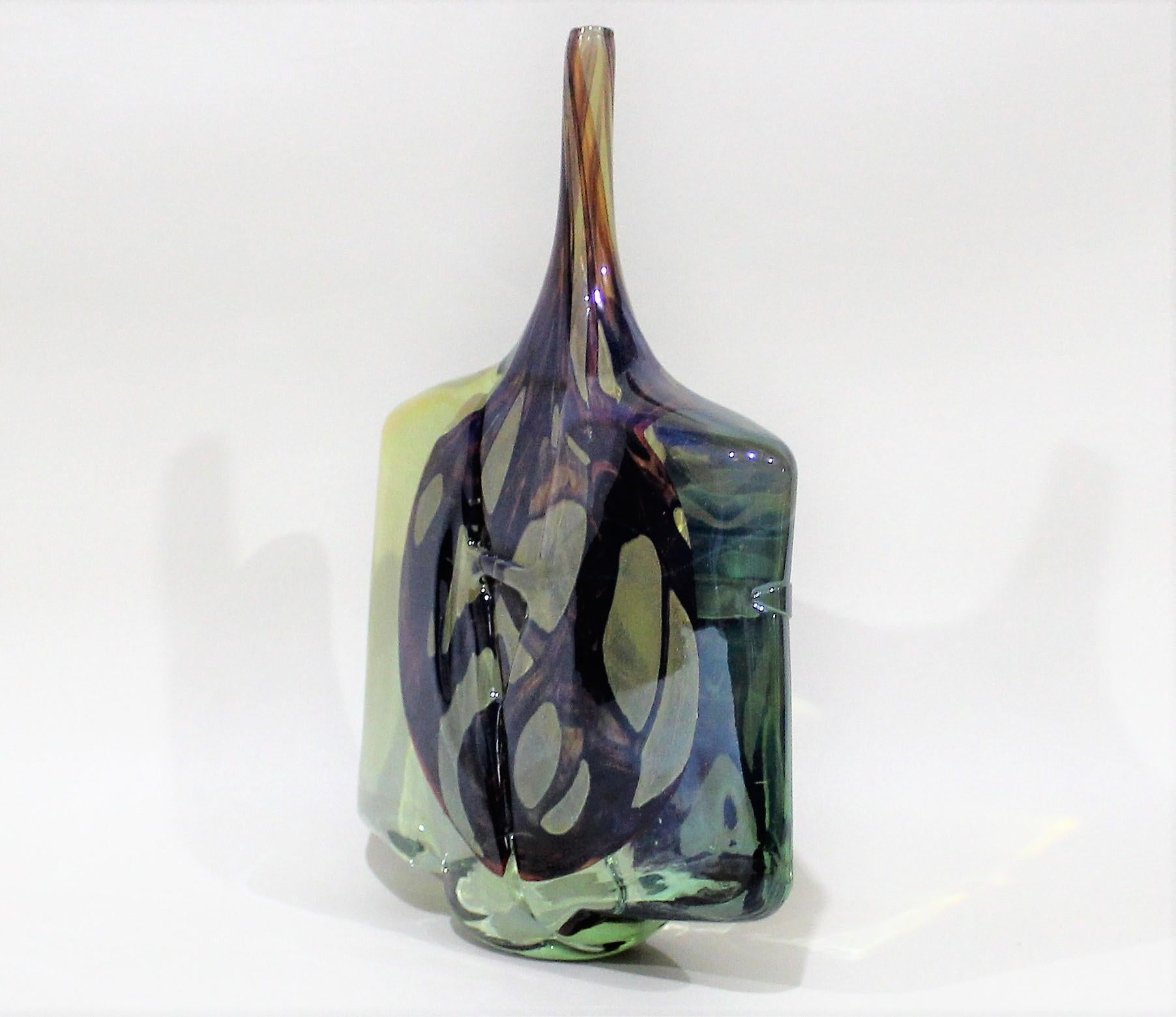 mdina glass vase