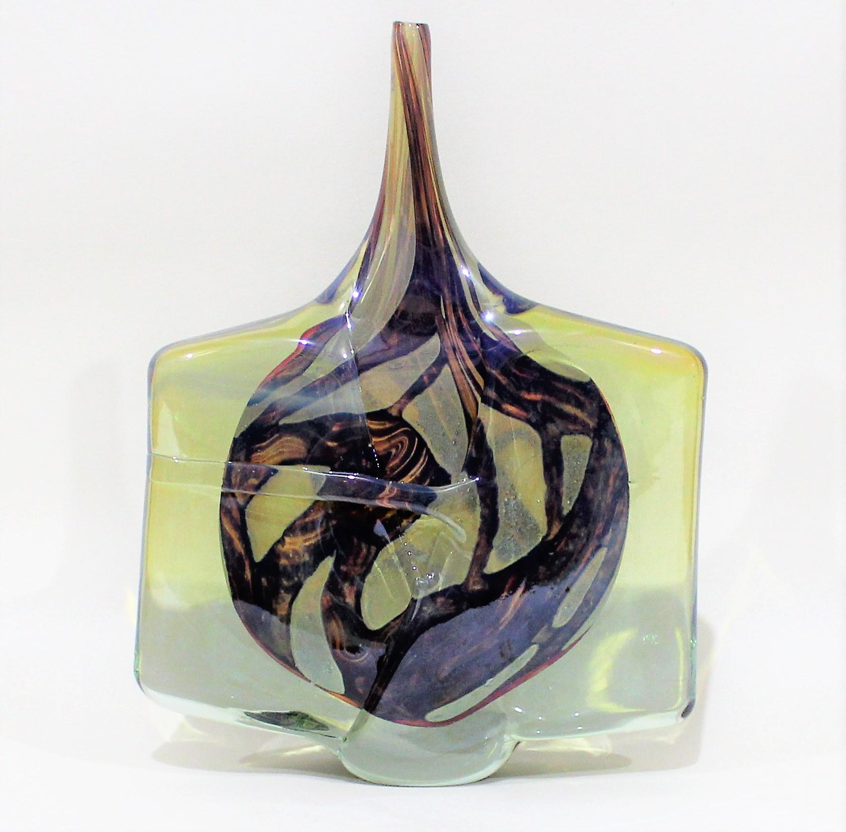 mdina glass vase