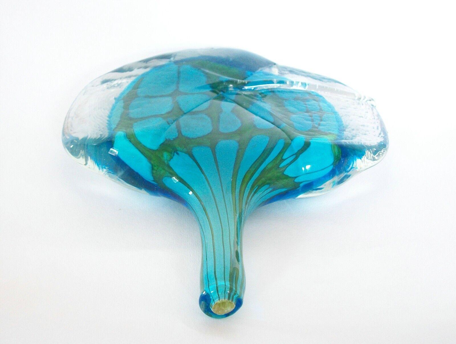 Mdina Glass/MDG, Mid-Century Studio Glass Fish Vase, Unsigned, Malta, C.1970 3
