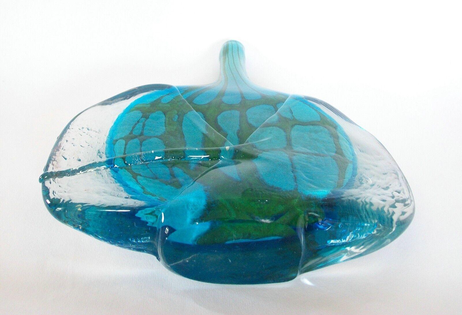 Mdina Glass/MDG, Mid-Century Studio Glass Fish Vase, Unsigned, Malta, C.1970 1