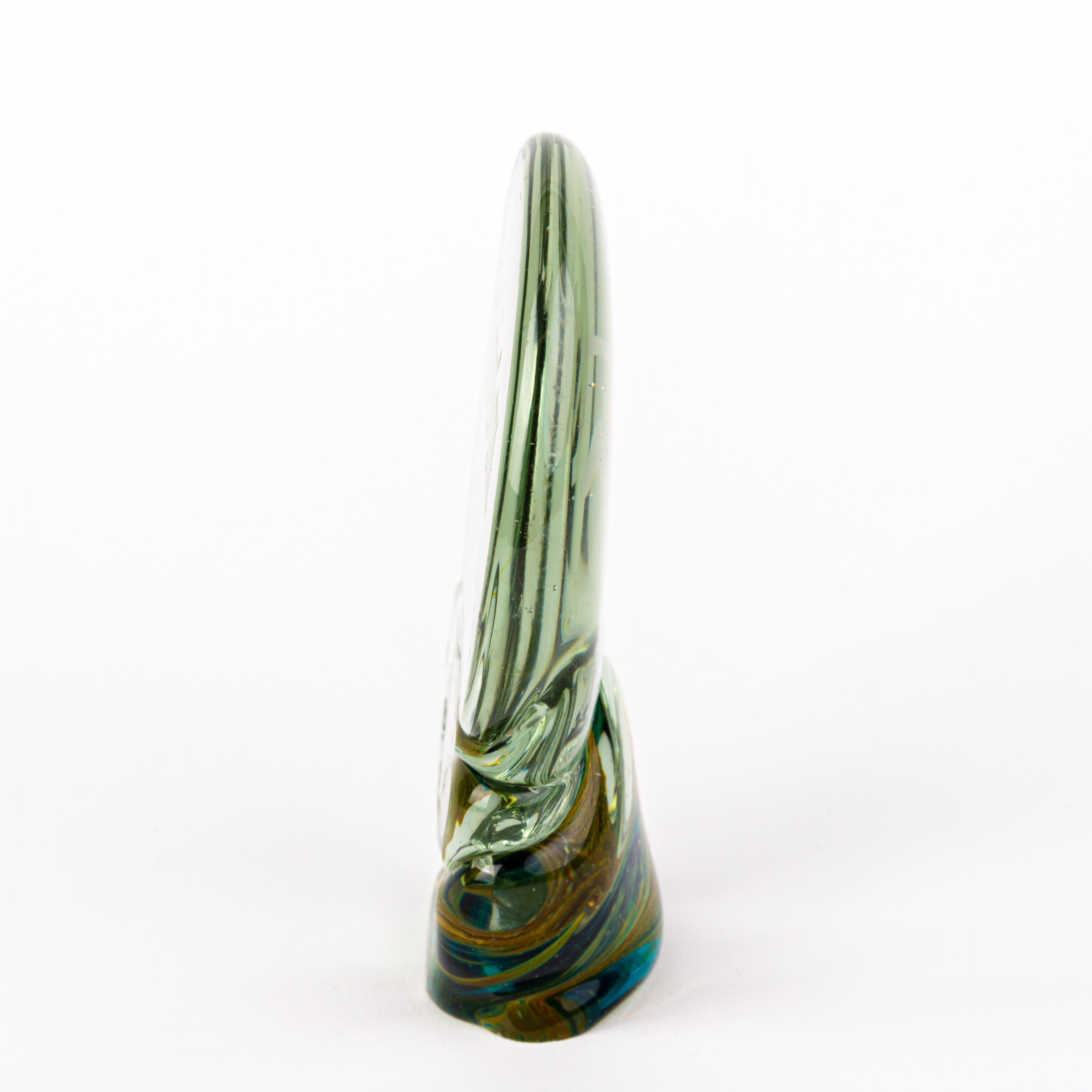 20th Century Mdina Maltese Designer Glass Paperweight   For Sale