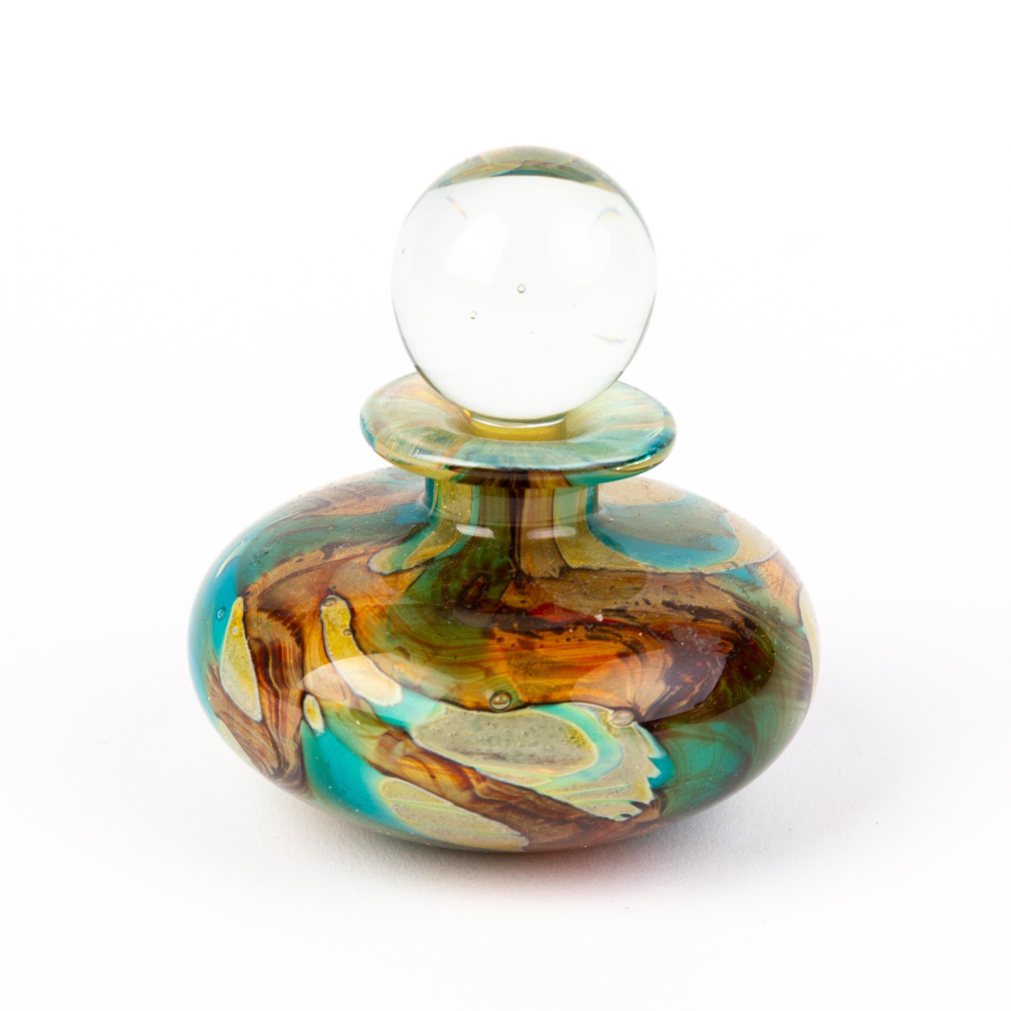 mdina glass perfume bottle