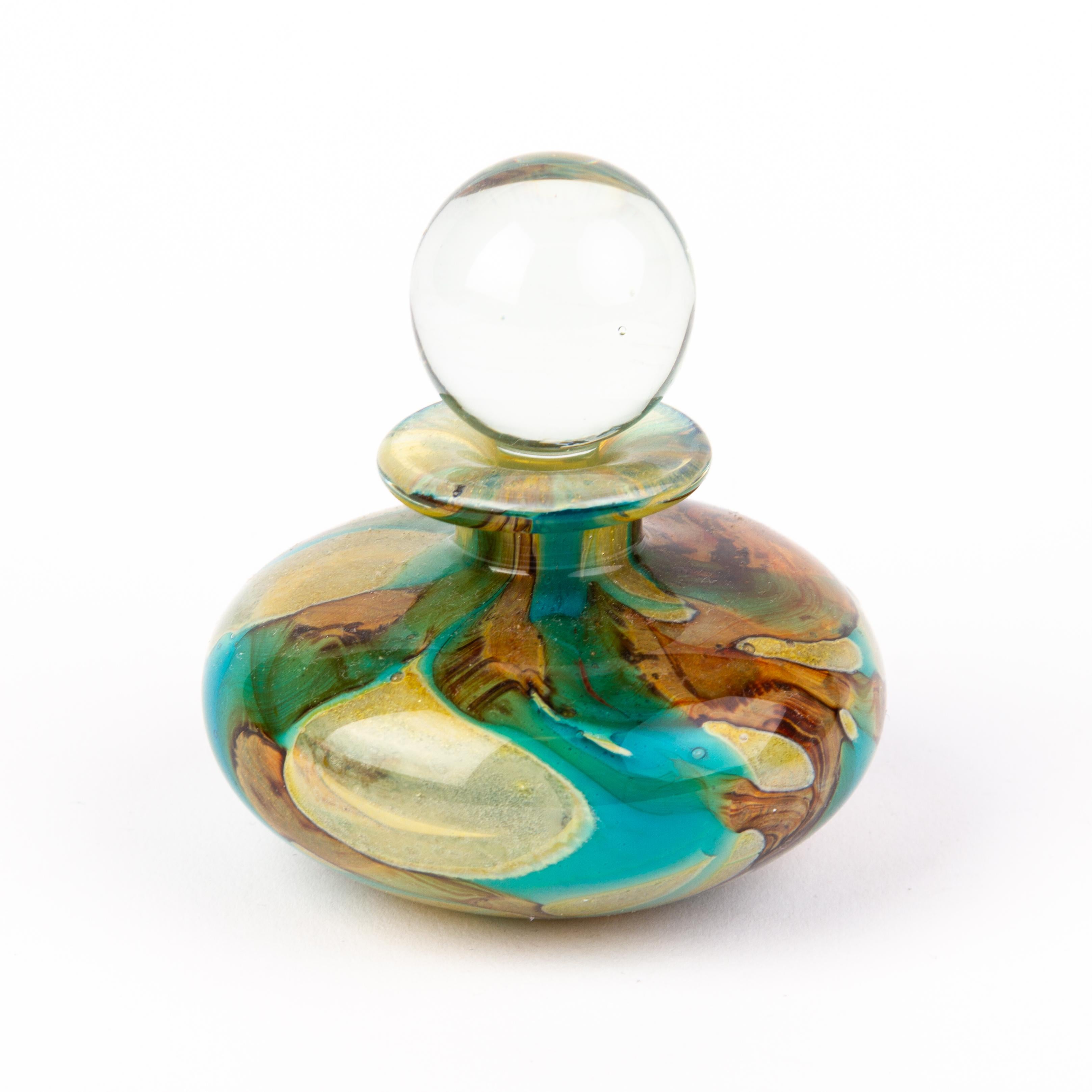Mdina Maltese Designer Glass Perfume Bottle In Good Condition For Sale In Nottingham, GB