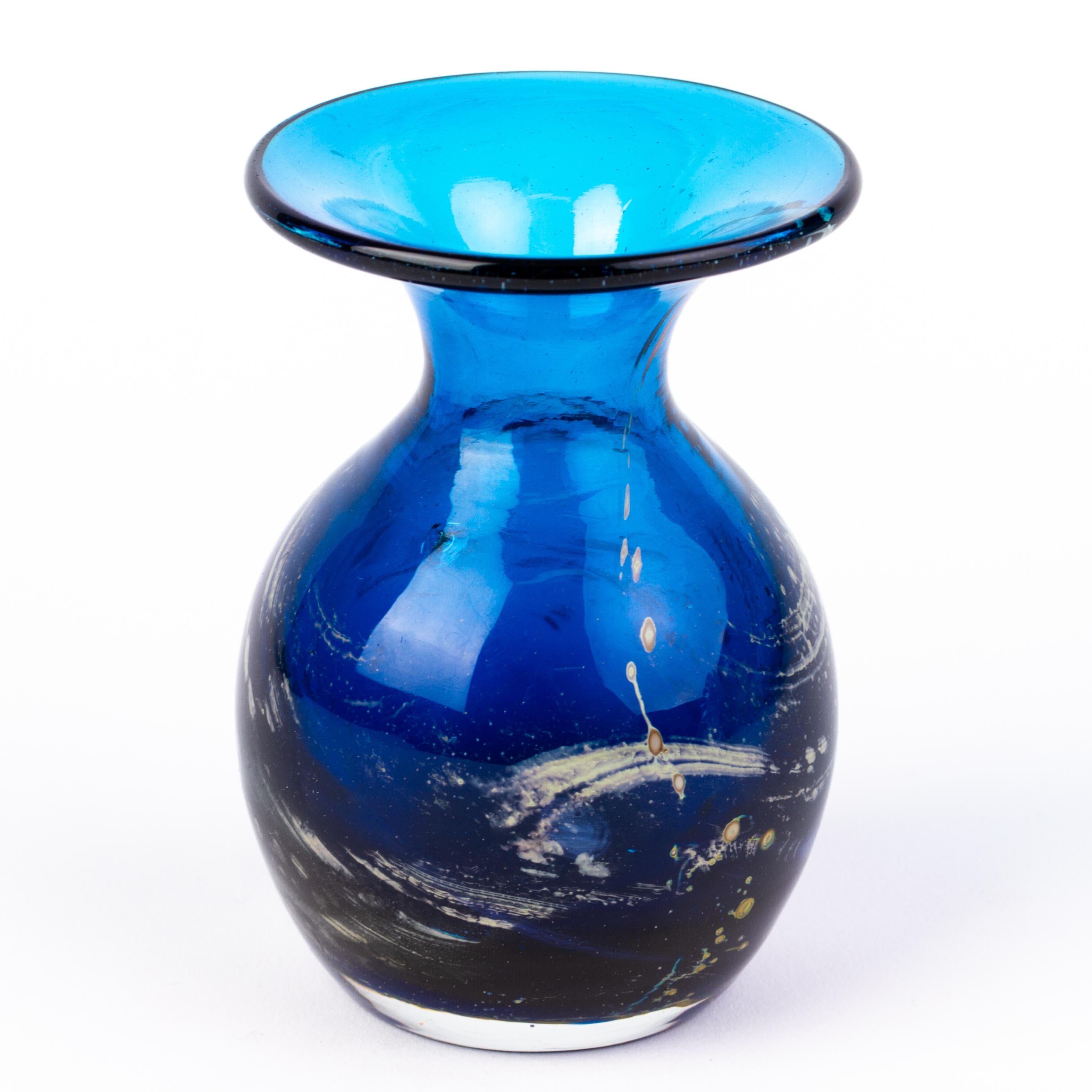 20th Century Mdina Maltese Glass Designer Vase For Sale