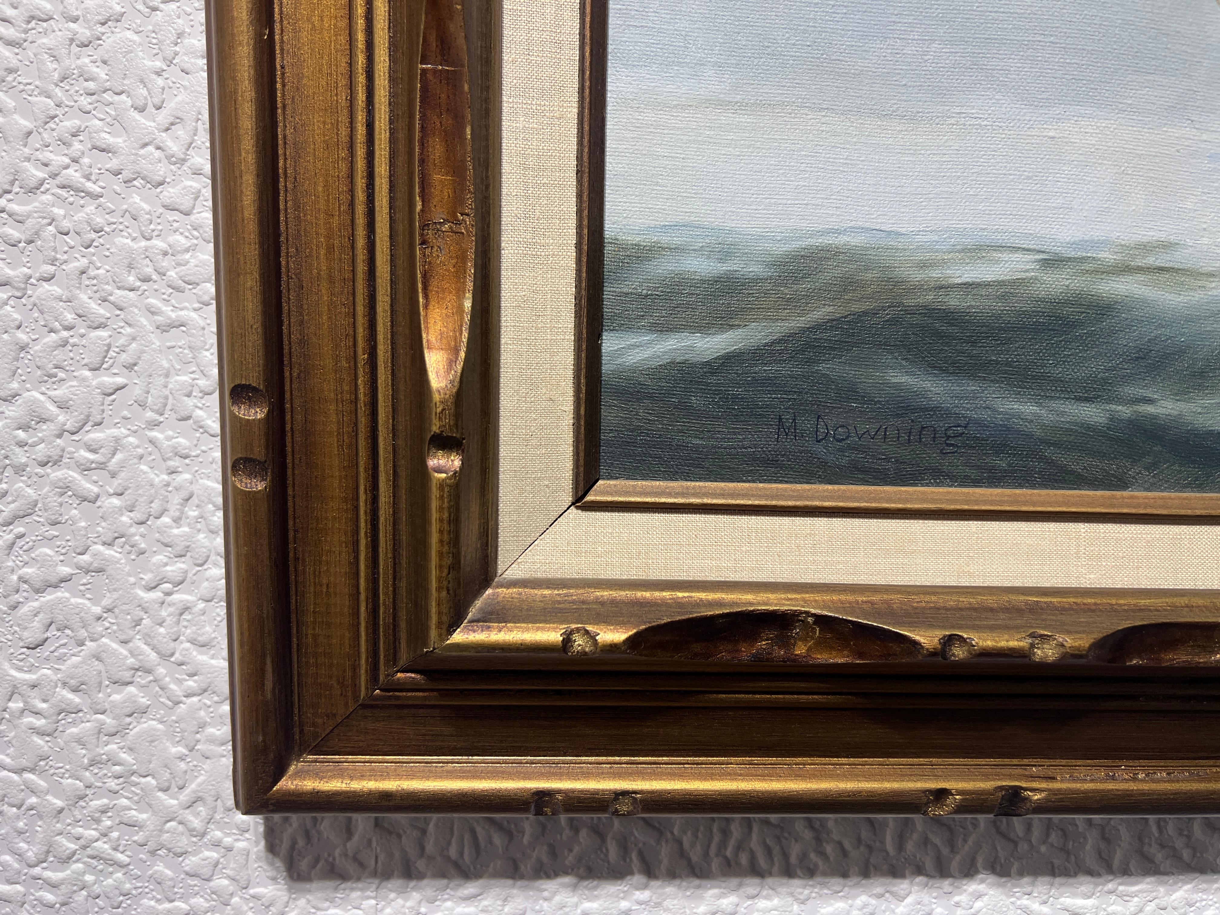 Original Oil painting on canvas, seascape, Sailing Ship, signed M.Downing 3