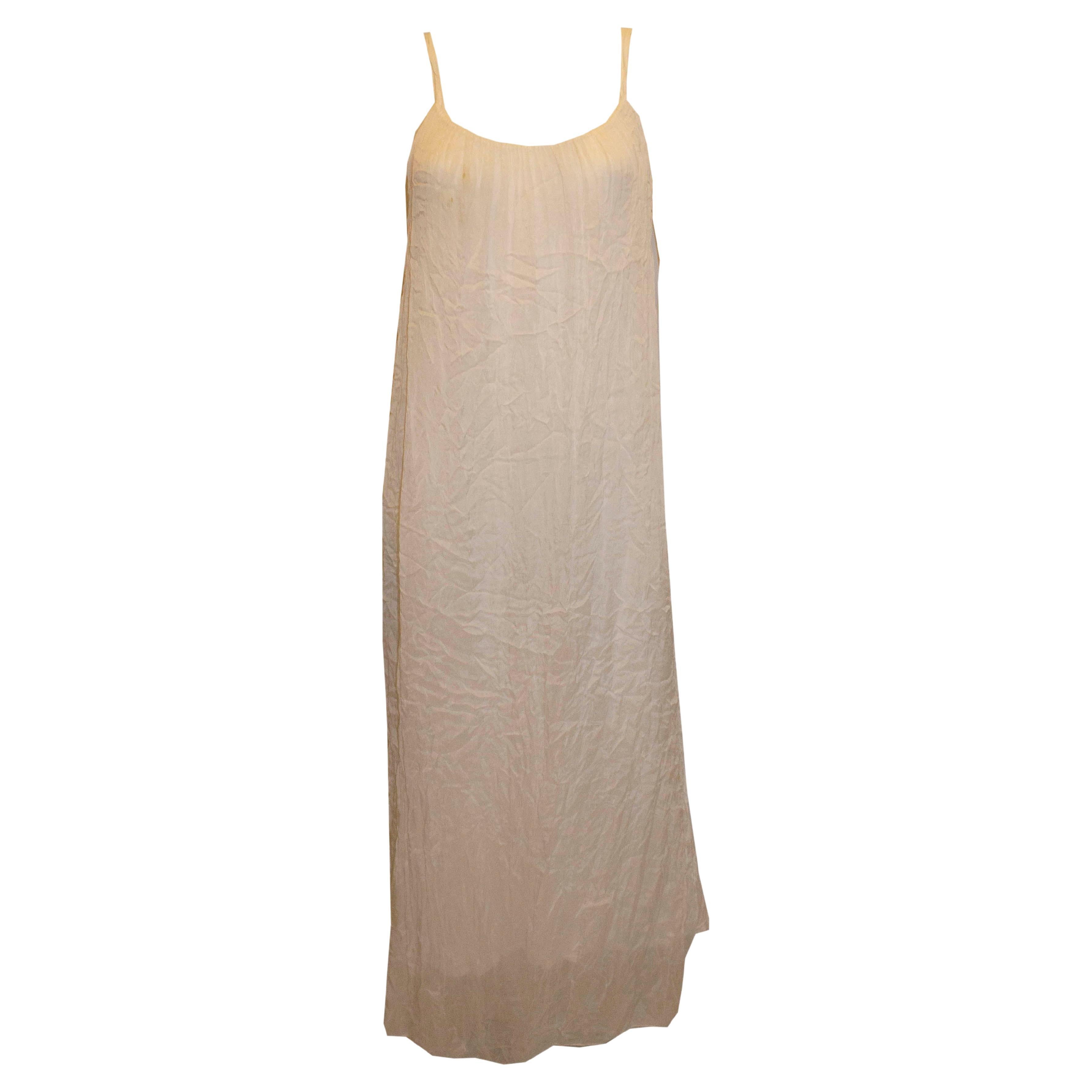 Me and Dee White Italian Floaty Dress For Sale