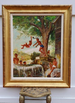 Piscine naturelle, couverture de poteau