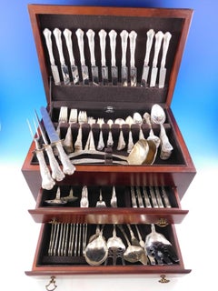 Meadow by Gorham Sterling Silver Flatware Set for 12 Service 198 Pieces Dinner