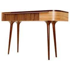 Meala Desk/ Dressing/ Console Table in Walnut and Olive Ash