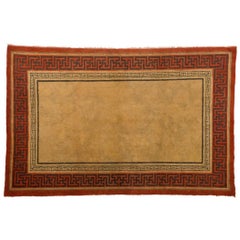 Meander Pattern Chinese Rug