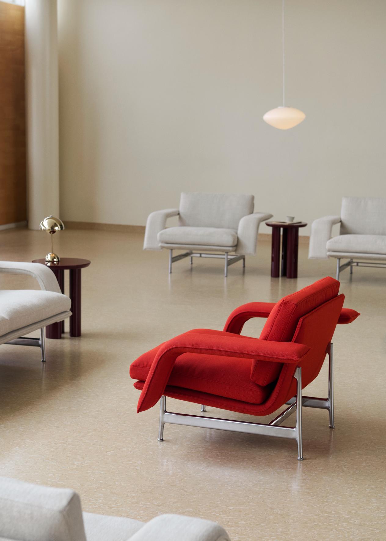 Meantime AV29 Loungesessel, Kvadrat Ecriture 0210, von Anderssen & Voll für &T im Zustand „Neu“ im Angebot in Dubai, AE