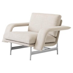 Meantime AV29 Lounge Chair, Kvadrat Ecriture 0210, di Anderssen & Voll per AT&T