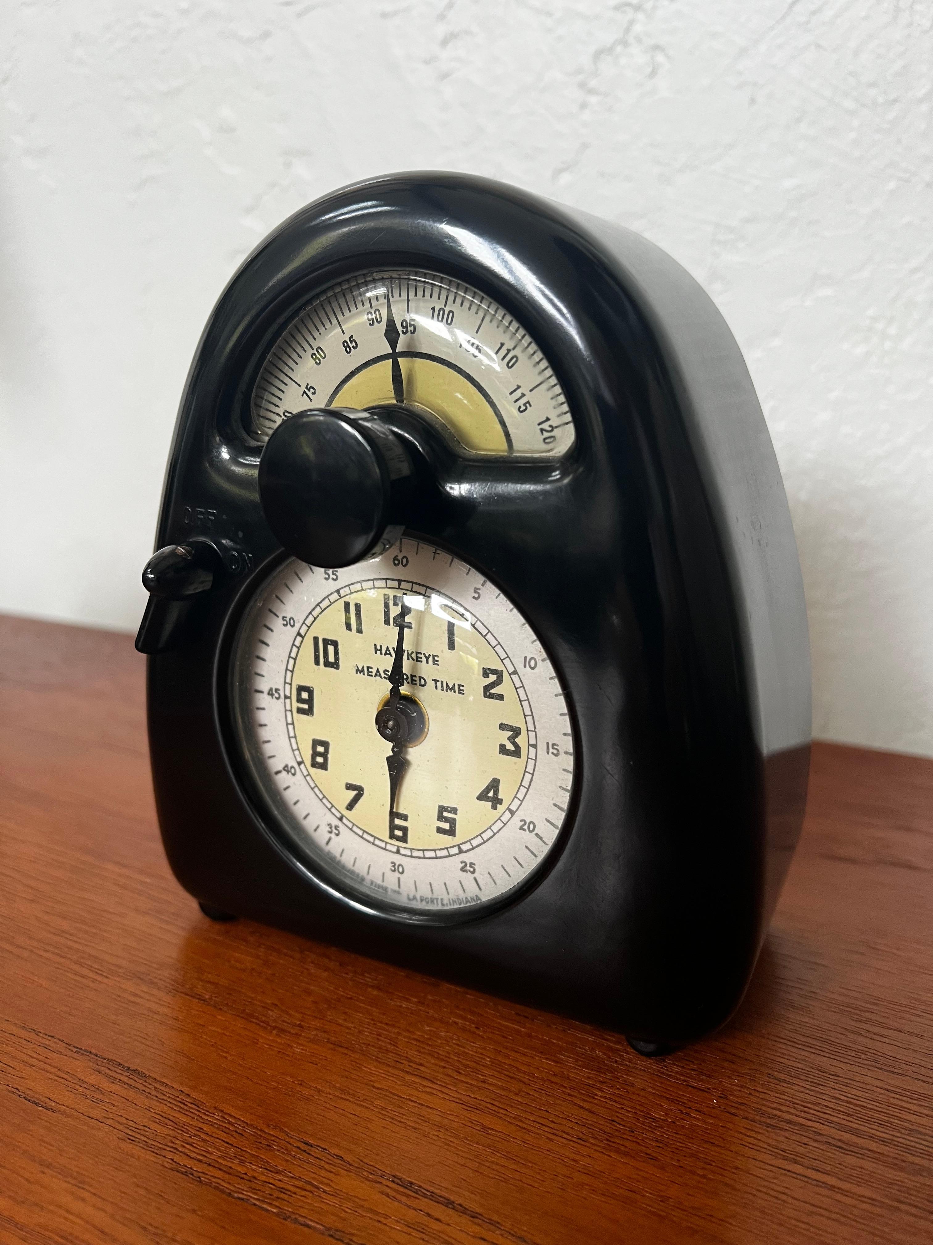 Mid-Century Modern Measured Time Clock by Isamu Noguchi For Sale