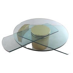 Table basse à remontage automatique de Dakota Jackson, table basse post-moderne, 1978