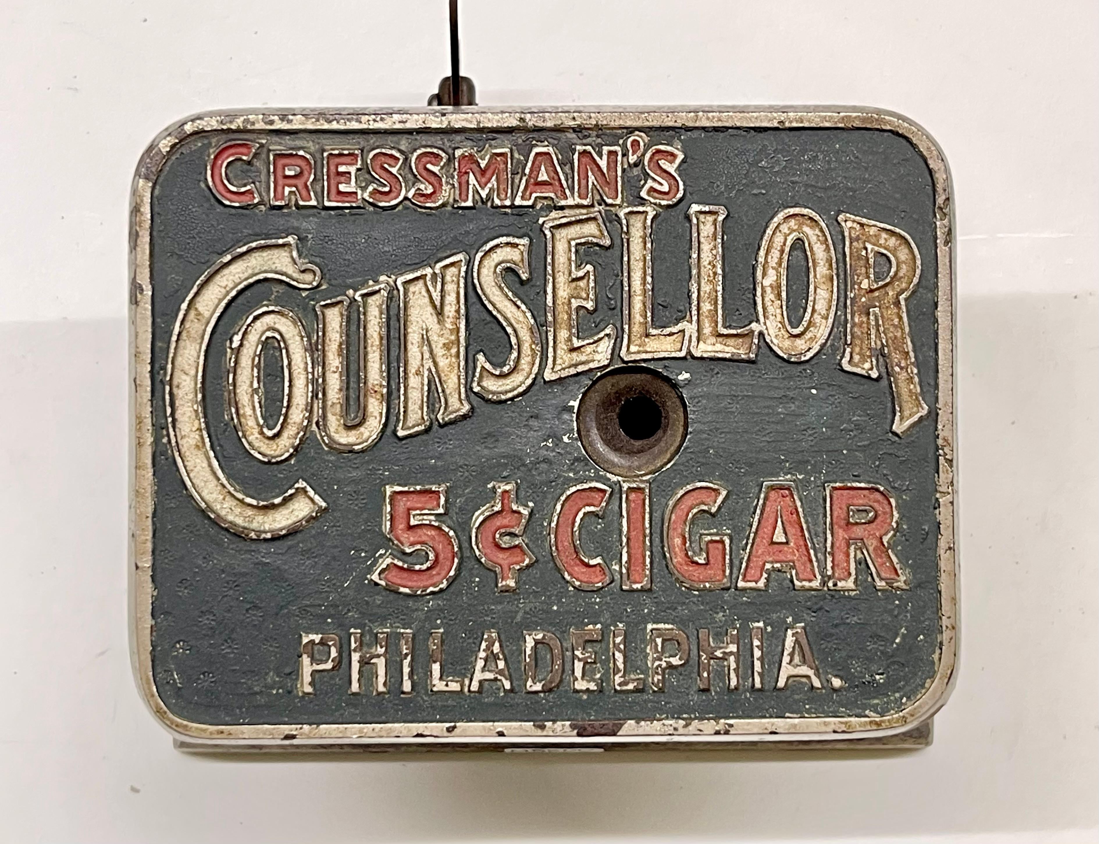 Cuillère à cigares mécanique, Philadelphie, États-Unis 1890. en vente 1