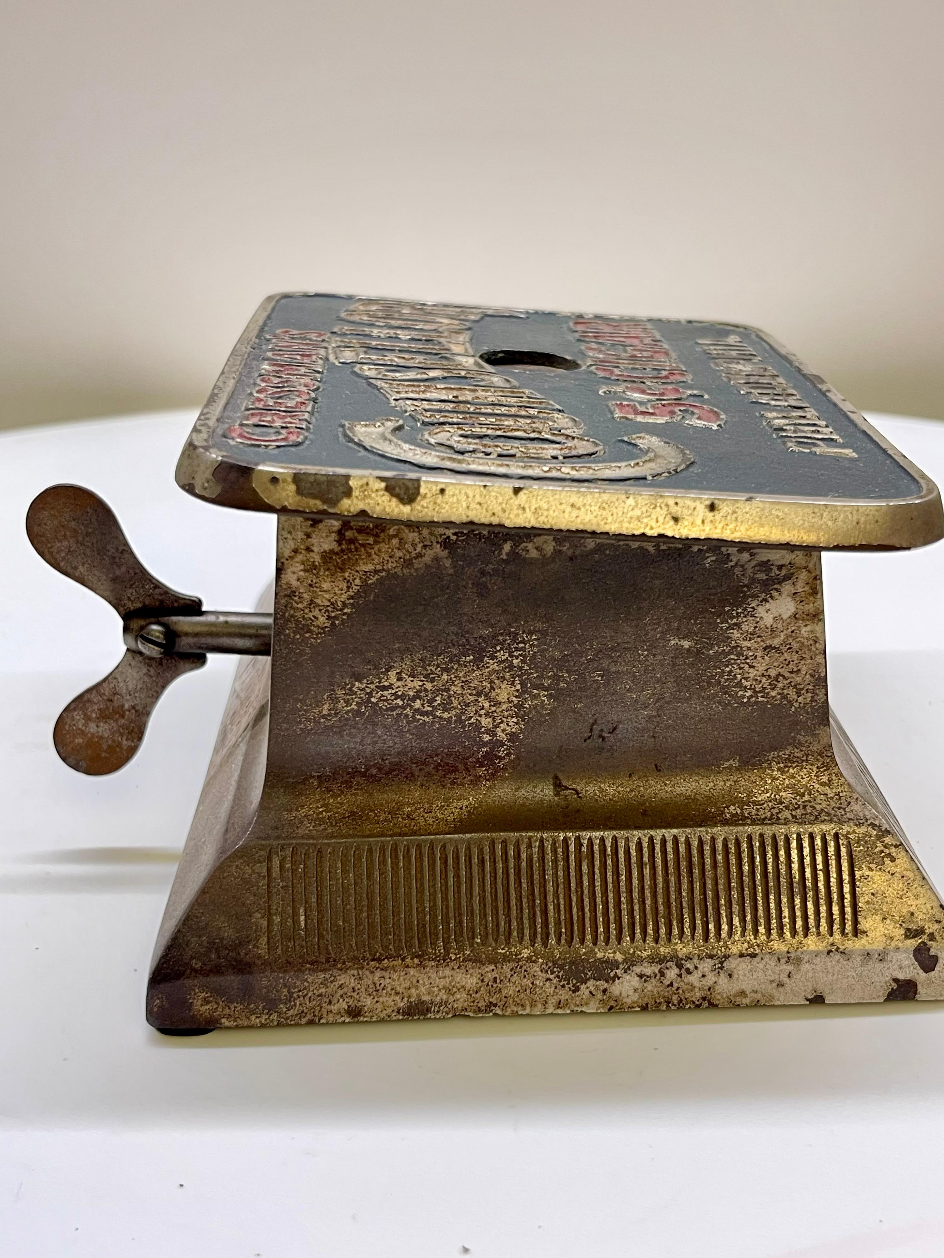 Cuillère à cigares mécanique, Philadelphie, États-Unis 1890. en vente 3