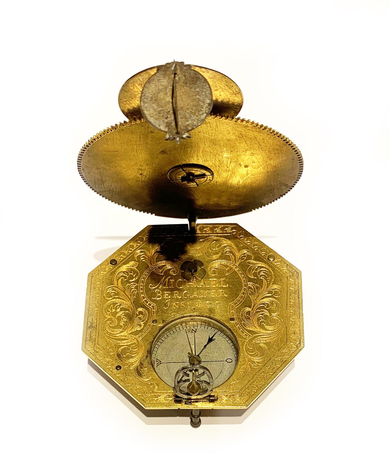 Mechanical Equatorial Sundial, Johann Michael Bergauer, Ante 1745 For Sale 2