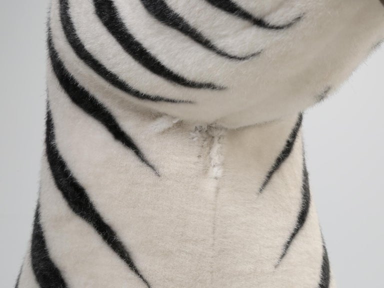 Mechanical or Animated Stuffed Zebra, by Hansa For Sale at 1stDibs