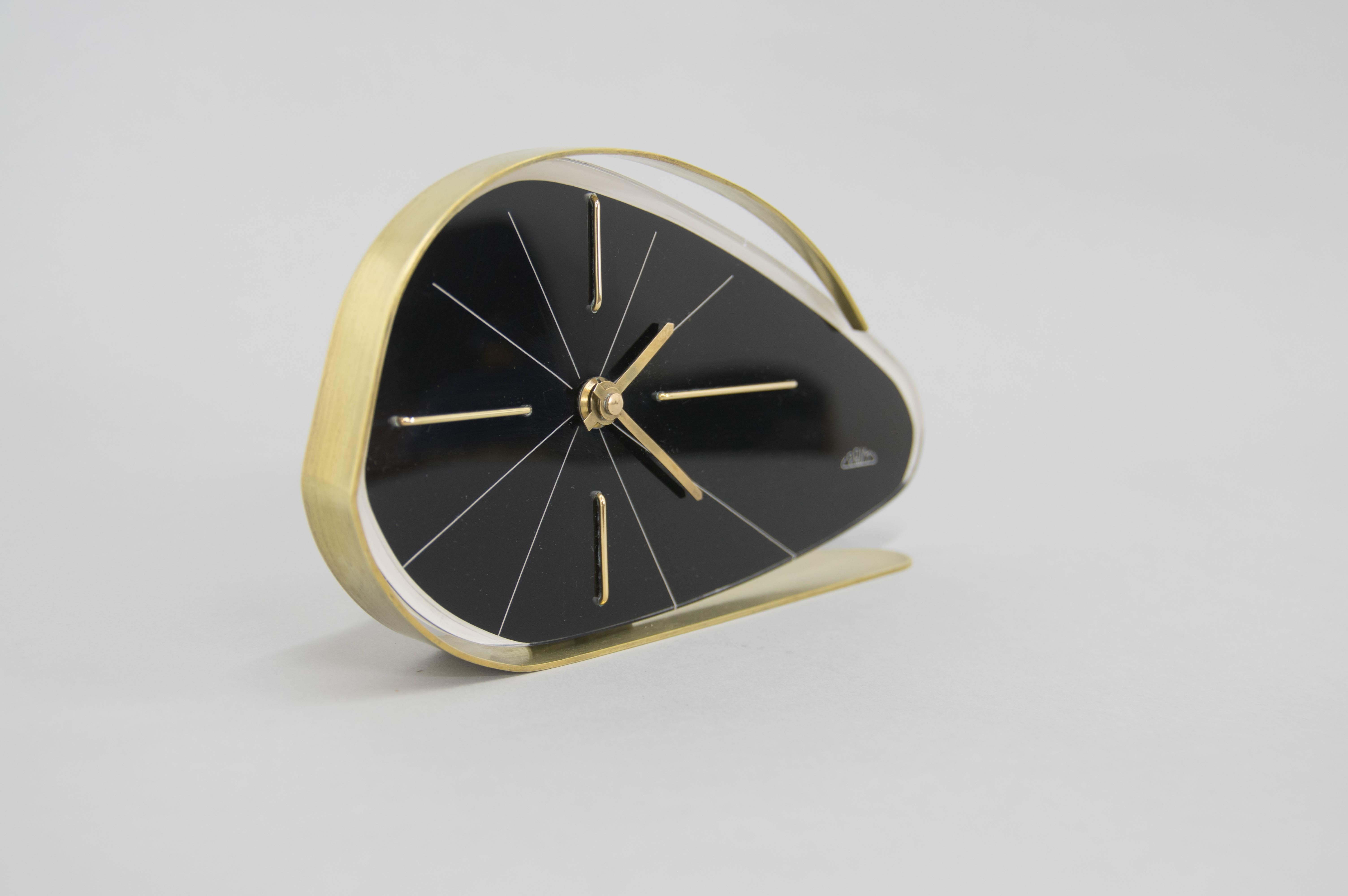 Mechanical Table Clock by PRIM, 1960s 1