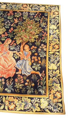 884 - Tapestry Aubusson of the 19th Century