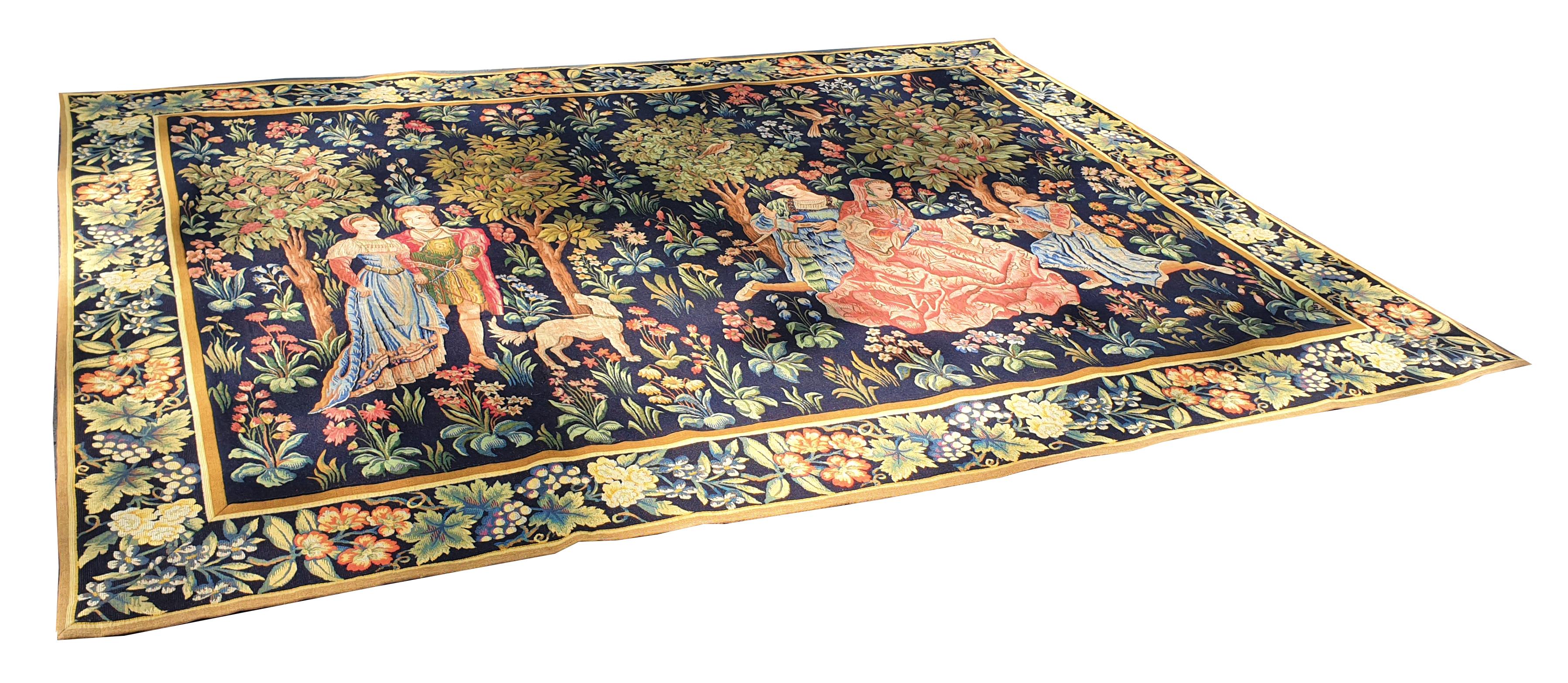 Late 20th Century 884 - Tapestry Aubusson of the 19th Century For Sale