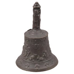 Antique Mechelen bronze bell. 16th century