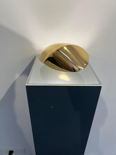 "Little Handaxe I",  abstract bronze sculpture