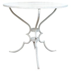 Mecox Garden Round Metal Occasional Table