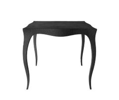 Méd. Antq. martelé Bronze Center Table - Table de jeu à pieds cabriole