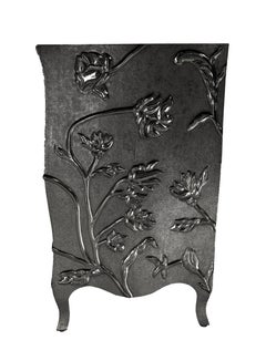 Med. Hammered Antq. Bronze Louise Floral Credenza – Paul Mathieu