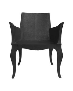 Med. Martellato Antq. Sedia Occasionale Bronzo - Sedia Club con Gamba Cabriole