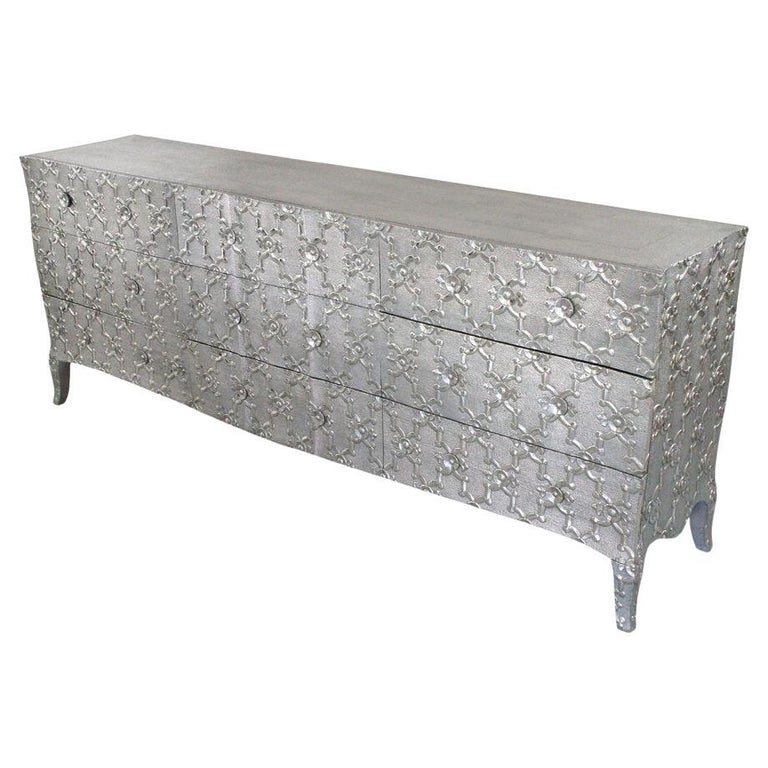 hammered metal dresser Industrial Style Upcycled Steel Furniture Storage Dresser