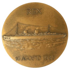 Medal of the 50th anniversary conquest of the Blue Ribbon Transatlantic REX