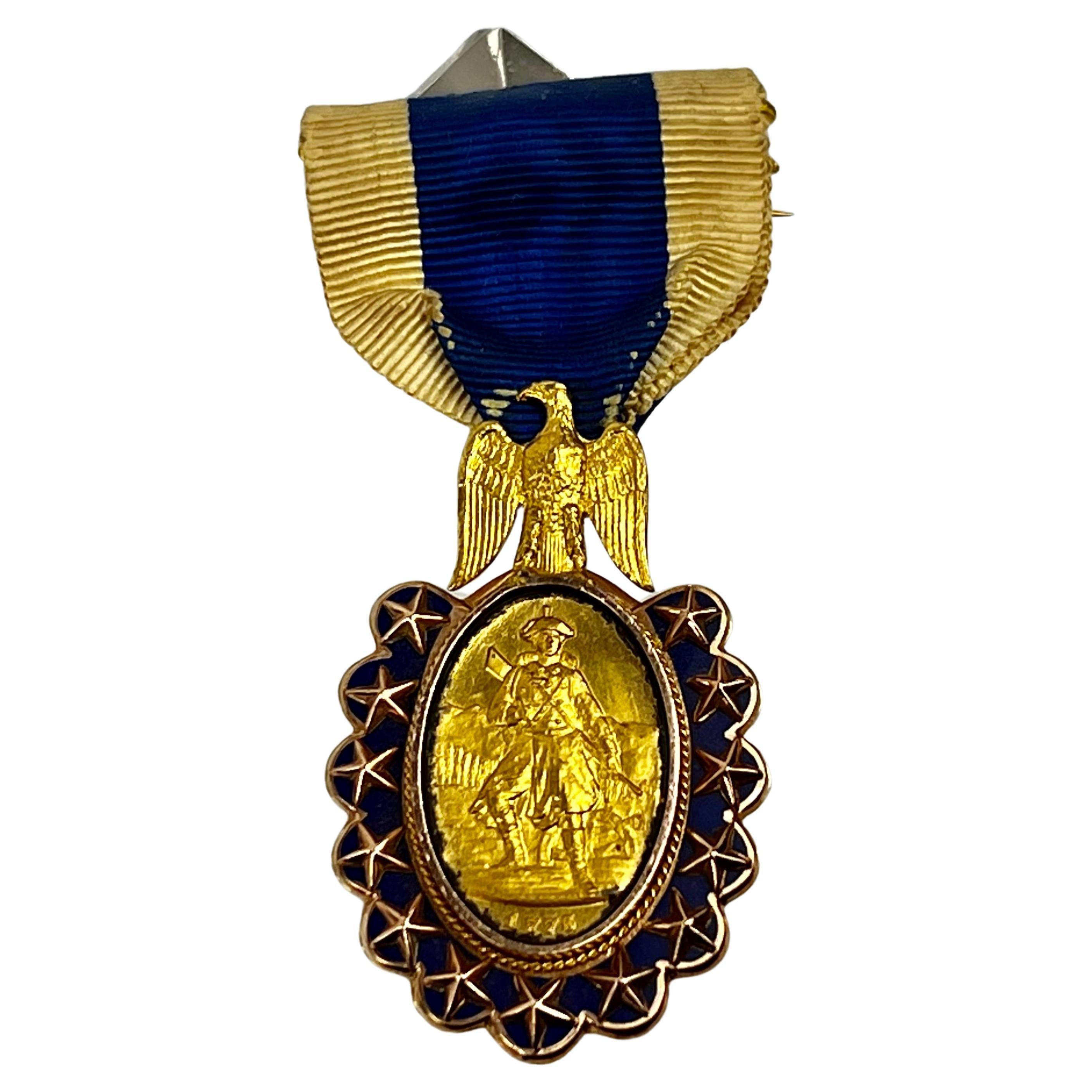 Sons of the Revolution Medal, Bailey, Banks & Biddle, 1883