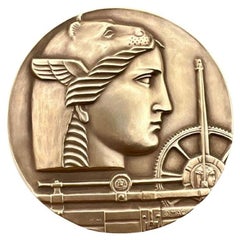 Médaille commémorative Medallic Art Company du 50e anniversaire en bronze